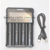 Зарядний пристрій LitoKala Lii-K4, Power Bank, 18650/26650/18500/21700/26700/AA