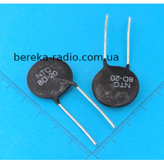 Термістор NTC 8D-20