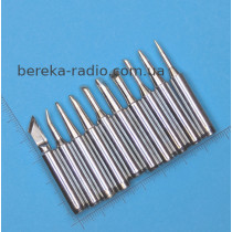 Набір нікелевих жал HAKKO 900M (10 шт) (I, B, K, 1.6D, 2.4D, 3.2D, 3C, 4C, 5C)