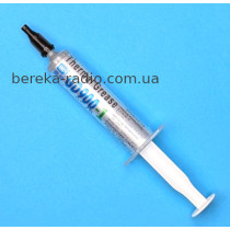 Паста теплопровідна GD900-1 з сріблом, 6Вт/мК (шприц 7г, сіра)