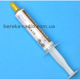 Паста теплопровідна HY-610 Halnziye, 3.05Вт/мК, gold, (шприц 5г)