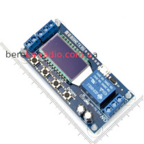 Реле часу програмоване цифрове XY-J02 з LCD екраном, 0.1сек - 999хв, Ucc=6-30V