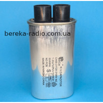 Конденсатор 1.2mF 2100VAC CH85-21120, клеми 3+3, BiCai