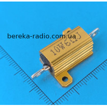 6.0 Om +- 5% 10W резистор алюмінієвий