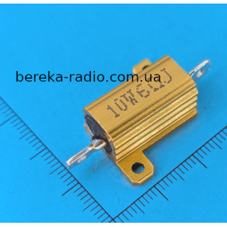6.0 Om +- 5% 10W резистор алюмінієвий