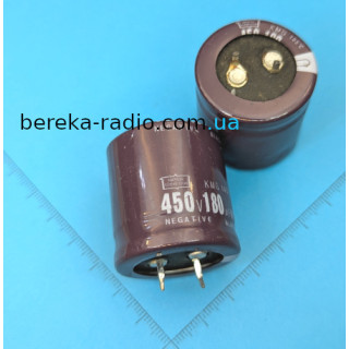 180 mF 450V KMG /30x30/ 105*, snap-in