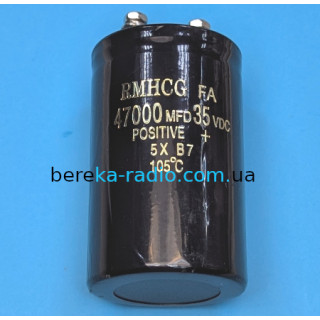 47000 mF 35V RMHCG /51x80/ 105* FA, на болт