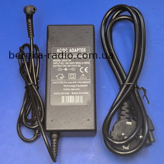20.0V/4.5A 5.5x2.5mm, 20V4.5A + кабель 220V, China