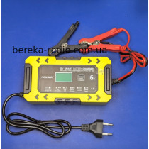 Зарядний пристрій FOXSUR FBC1206F (12V/6A), інтелектуальний зарядний пристрій