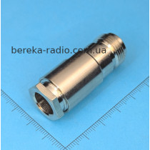 Гніздо N під кабель RG-8, латунь