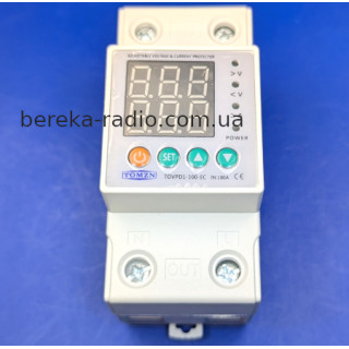 Реле напруги TOVPD1-80 TOMZN, 100A/230VAC (на DIN рейку)