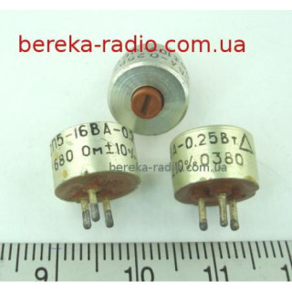 СП5-16ВА-0.25Вт 4.7 кОм +- 5% (~5~, 92-93р)