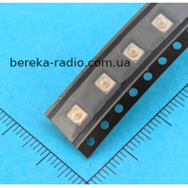 Світлодіод SMD 3528 PLCC4 жовтий, 2.0-2.4V (один катод, три аноди)