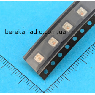 Світлодіод SMD 3528 PLCC4 жовтий, 2.0-2.4V (один катод, три аноди)