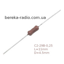 165 Ом +- 0.25%  С2-29В-0.25