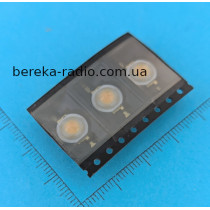 3W, білий теплий, LSC серія, 3200K, 110лм, 130*, 3.4V/0.35А, 2ER101WW11000001 (EDEX-1LS FR)