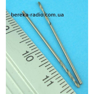 Сверло по металу d=1.0mm P18