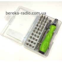 Викрутка з набором біт та подовжувачем 32x1 (№ 7389, PW-S32V1)