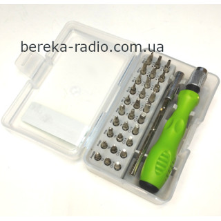 Викрутка з набором біт та подовжувачем 32x1 (№ 7389, PW-S32V1)