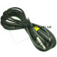 Шнур шт. 6.3mm стерео - гн. 6.3mm стерео, 3mm
