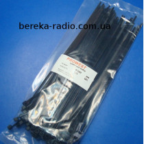 Стяжка 200x4.0mm чорна Prowest (100 шт)