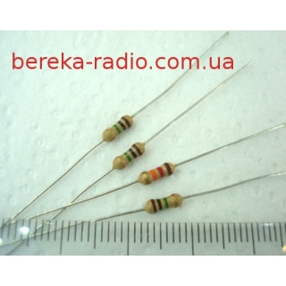 4.7 kOm +- 5%  CF-0.25