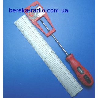 Викрутка хрестова Intertool Ph 0x100mm VT-3132