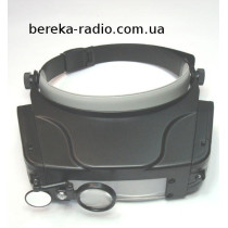 Окуляр на голову MG81007C 1.5X, 3X, 9.5X, 11X, LED підсвітка