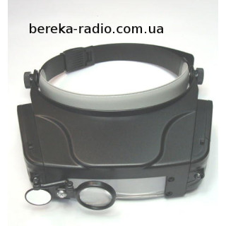 Окуляр на голову MG81007C 1.5X, 3X, 9.5X, 11X, LED підсвітка